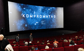 Prancūzų režisieriaus J&eacute;r&ocirc;me Salle Lietuvoje filmuoto filmo &bdquo;Kompromatas&ldquo; premjeros vakaras