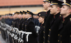 Vasario 16-osios minėjimas prie Lietuvos Respublikos Kra&scaron;to apsaugos ministerijos