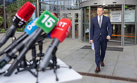 Vilniaus savivaldybėje surengta konferencija dėl nukirsto ąžuolo