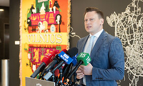 Spaudos konferencija apie NATO Vir&scaron;ūnių susitikimo metu galiosiančius ribojimus