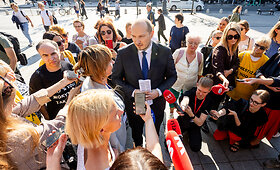 Prie Vyriausybės prasideda mokytojų streikas