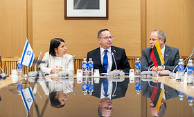 Užsienio reikalų komiteto narių susitikimas su nepaprastąja ir įgaliotąja Izraelio Valstybės ambasadore Lietuvoje Hadas Vitenberg Silverstein