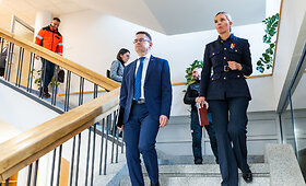 SAM spaudos konferencija dėl geresnio policijos informavimo apie psichikos sveikatos sutrikimus įvairiose situacijose