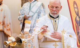Pirmosios egzarchato pamaldos trinapolio &Scaron;vč. Trejybės bažnyčioje