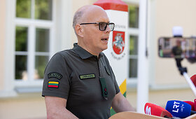 Valstybės sienos apsaugos tarnybos vado komentaras dėl pasienyje nu&scaron;auto pažeidėjo