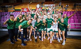 Europos merginų U18 čempionato pusfinalis: Lietuva &ndash; Vokietija