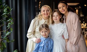 Viktorijos Mauručaitės ir Artūro Butkevičiaus dukros Angelos krik&scaron;tynos