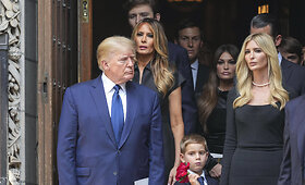 Ivanos Trump laidotuvės