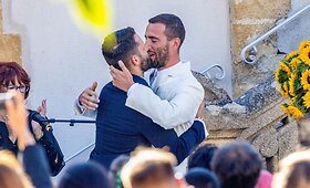 Dizainerio Simono Porte Jacquemuso ir Marco Maestri vestuvės