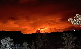 Ugnikalnio Mauna Loa i&scaron;siveržimas Havajuose