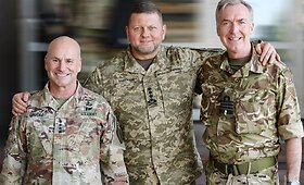 V.Zalužno susitikimas su Amerikos ir Didžiosios Britanijos partneriais