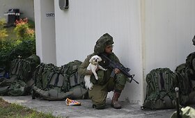 &bdquo;Hamas&ldquo; žudynių vaizdai Kfar Azza kibuce Izraelyje