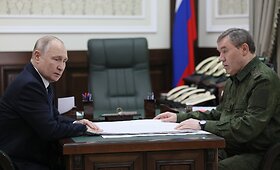Vladimiras Putinas lankėsi kariniame &scaron;tabe, skirtame puolimui Ukrainoje