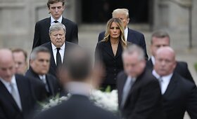 Melanios Trump motinos laidotuvės