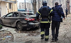 Rusai balistinėmis raketomis atakavo V.Zelenskio gimtąjį miestą
