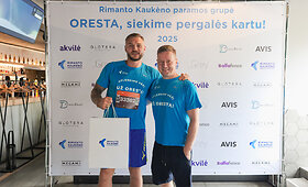 Labdaringas bėgimas su žinomais žmonėmis