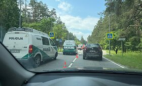 Vilniuje žuvo automobilio partrenkta pėsčioji