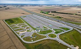 Poilsio ir automobilių stovėjimo aik&scaron;telė magistralėje Kaunas&ndash;Marijampolė&ndash;Suvalkai
