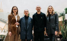 Jurgos Marcinauskaitės ir Laimio Valančiūno sukurta instaliacija &bdquo;Minčių geometrija&ldquo;