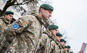 I&scaron; misijos Irake grįžusiems kariams padėkota už tarptautinių įsipareigojimų vykdymą