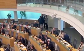 Paluckas kalbasi su Puchovičiumi ir Skardžiumi Seimo salėje