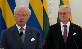 Gitano Nausėdos ir &Scaron;vedijos karaliaus Karlo XVI Gustavo pasisakymai