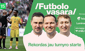 &bdquo;Futbolo vasara&ldquo;: raudonos kortelės, Meksika, Pietų Korėja ir FIFA akibrok&scaron;tai