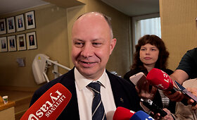 Aurelijus Veryga prie&scaron; socdemų posėdį: &bdquo;Tikiuosi, kad tos pačios ministerijos ir liks&ldquo;