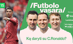 &bdquo;Futbolo vasara&ldquo;: portugalų stabdis ir (ne)įtikinę anglai