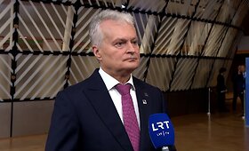 Gitanas Nausėda: nuvylė pasiūlymas ES biudžete mažinti i&scaron;laidas kariniam mobilumui, konkurencingumui