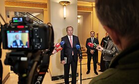 Prezidento G. Nausėdos ir ministro R. Kauno sustikimas