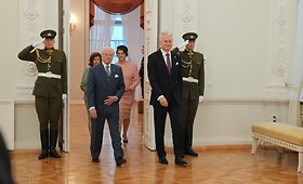 &Scaron;vedijos karali&scaron;koji pora apsilankė prezidentūroje