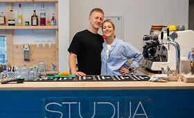 Kavinės &bdquo;Studija&ldquo; savininkai