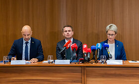 Spaudos konferencija apie Lietuvoje atliekamo karo nusikaltimų Ukrainoje ikiteisminio tyrimo rezultatus