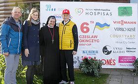 Labdaringas golfo turnyras Vilniuje
