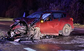 Kelyje Vilnius&ndash;Druskininkai susidūrė trys automobiliai