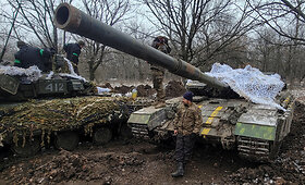 Ukrainos kariai netoli Bachmuto
