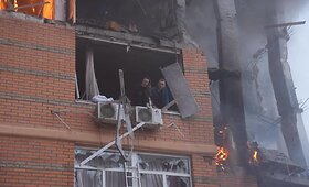 Masinė Rusijos ataka prie&scaron; Ukrainą