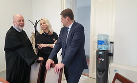 Remigijus Žemaitaitis atvyko į teismą i&scaron;klausyti baigiamųjų kalbų