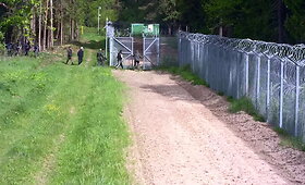 Gintaro Žagunio užkardos pasieniečiai &Scaron;alčininkų rajone sulaikė 38 neteisėtus migrantus