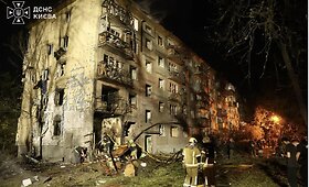 Masinė ataka Kyjive