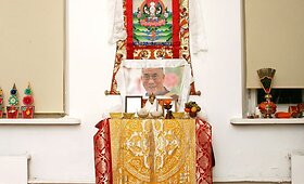 Smėlio Mandalos suardymo ceremonija