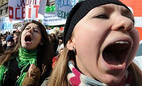 Ukrainoje protestas prie&scaron; Černovetskį