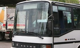 Buvo apgadintas &bdquo;Lietuvos ryto&ldquo; sirgalių autobusas