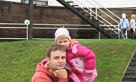 Gražiausia akimirka su tėveliu &ndash; 2009 m. gegužės 27 d.