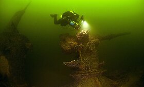Rastas nuskandintas sovietų povandeninis laivas