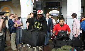 &bdquo;Čigoni&scaron;kų pankų&ldquo; grupė &bdquo;Gogol Bordello&ldquo; jau Vilniuje