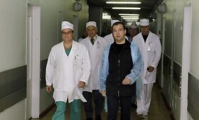 Rusijos prezidentas aplankė Janusą Beką Jevkurovą