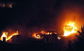 Italijoje sprogo du vagonai, pripildyti dujų