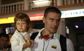 Lietuvos rinktinės sutiktuvės